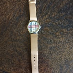 Marcel Drucker Collection Plaid Dial Watch